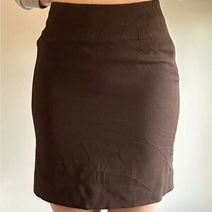 Vintage Garfield & Marks brown peg skirt